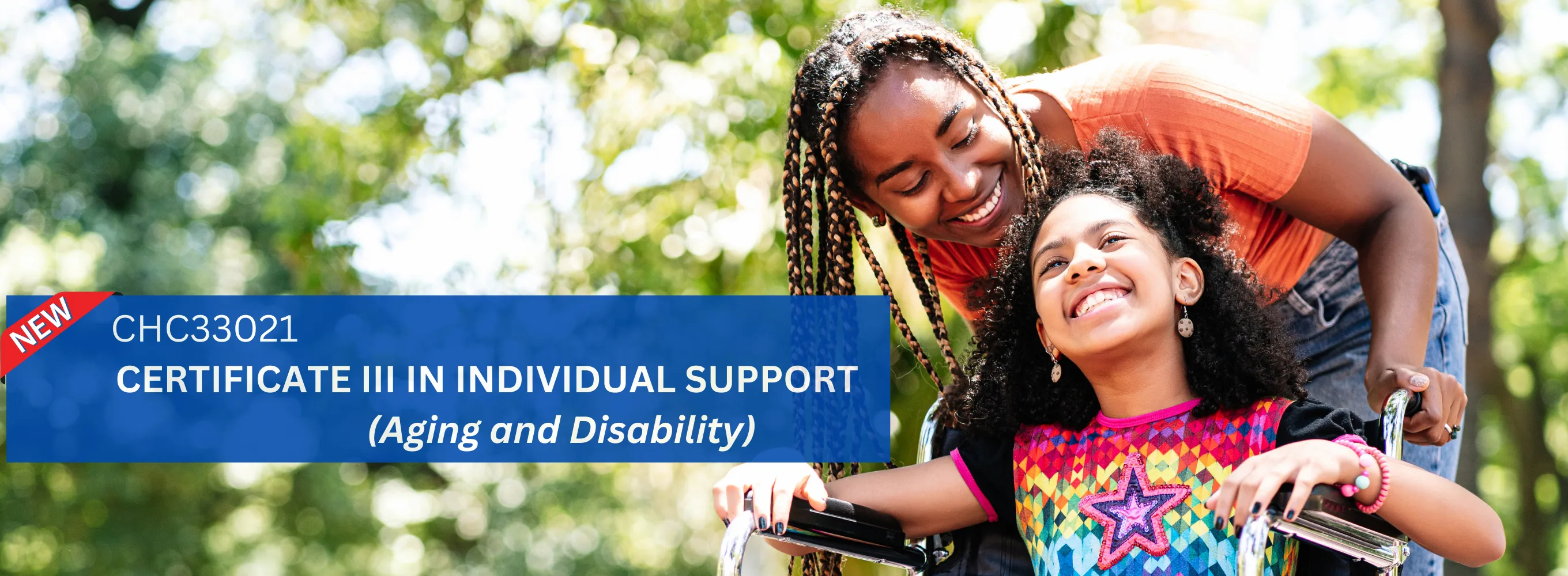 CHC33021 Certificate III in Individual Support (Aging and Disability)